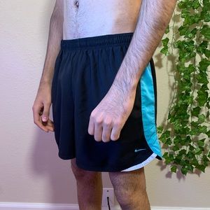 Vintage Nike Black Running Shorts Size Large